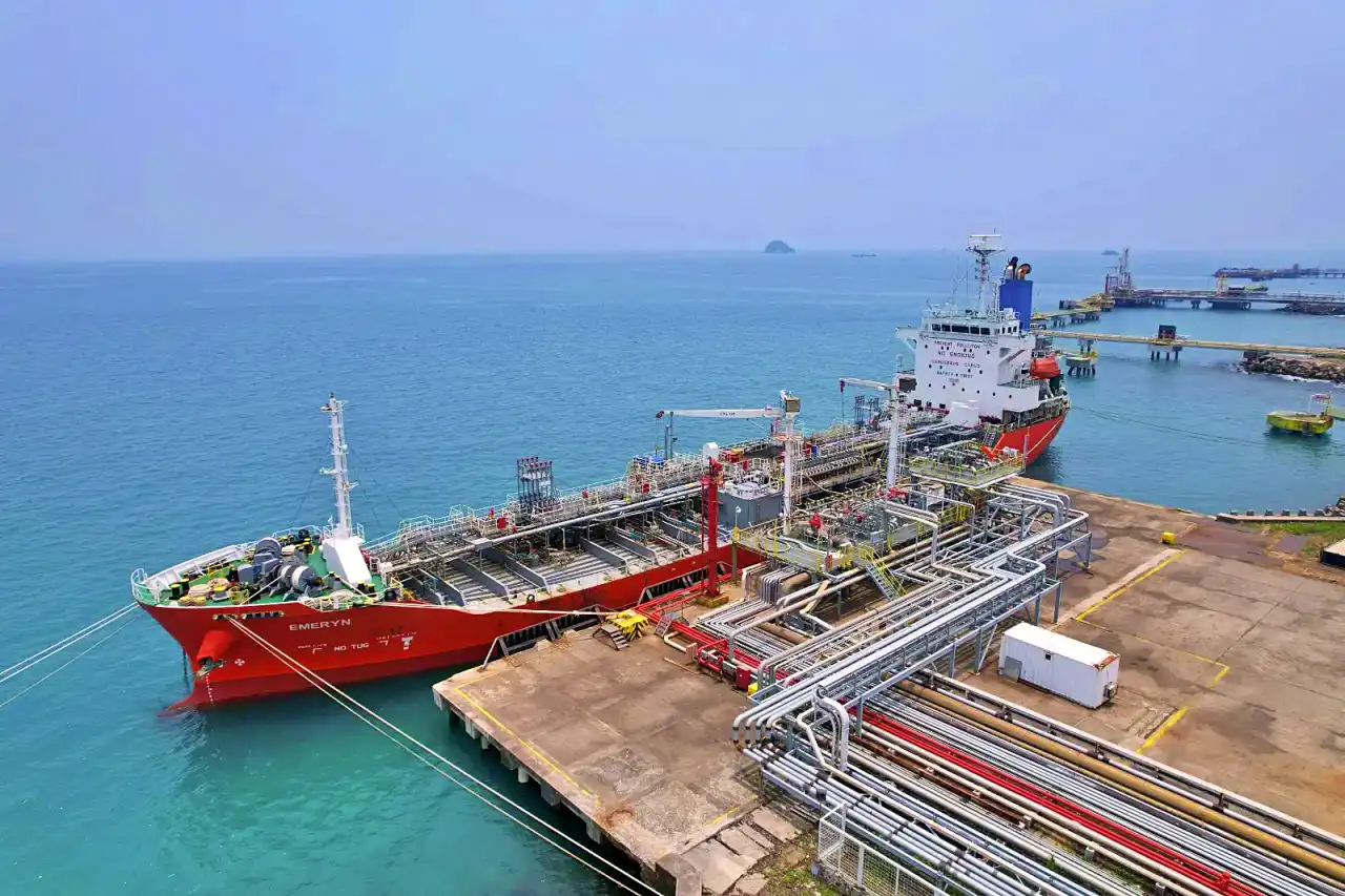 Perkuat Integritas Aset Perusahaan, CDIA Groundreaking Pembangunan Tangki Bitumen