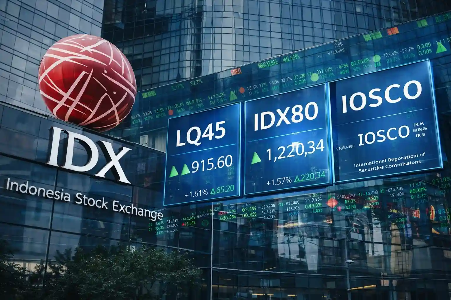 Standar Global Masuk BEI: IDX30, LQ45, dan IDX80 Diselaraskan IOSCO