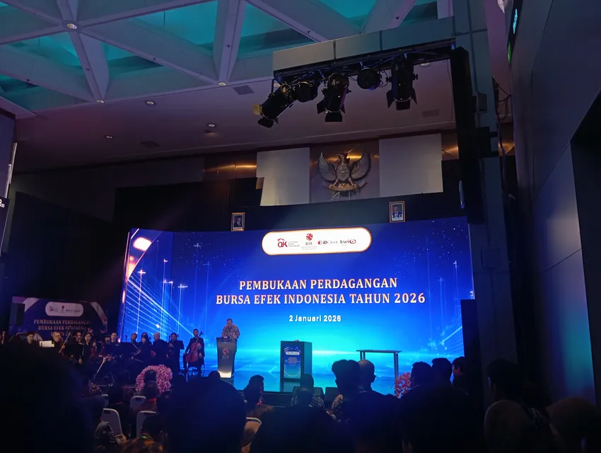 IHSG Dibuka ke 8.684: Optimisme Tahun Baru di Tengah Nett Sell Asing