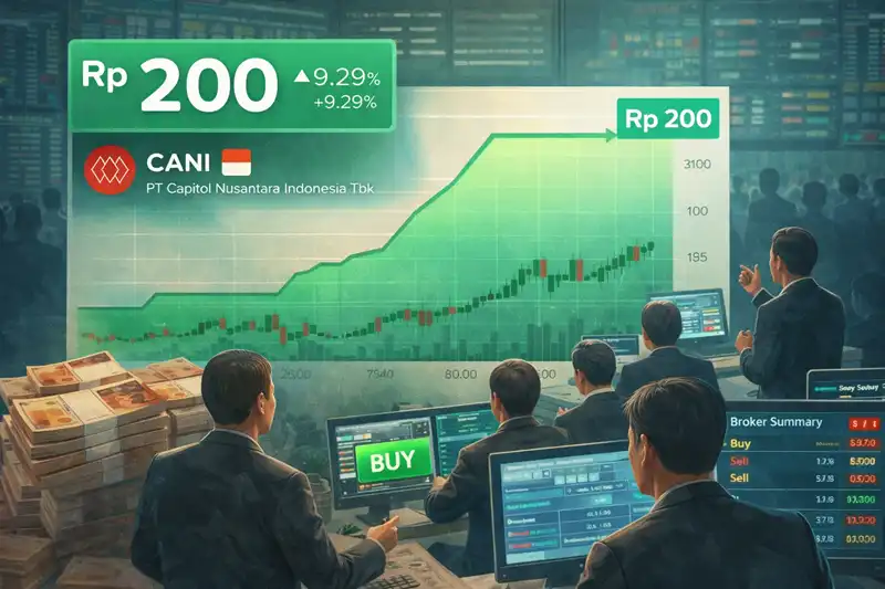 Saham CANI Naik Tajam, Apa yang Sebenarnya Terjadi?