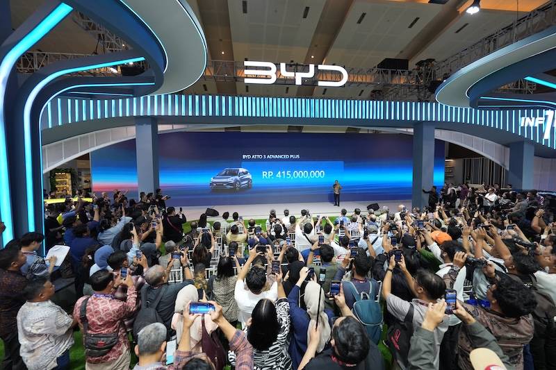 Kuasai 52 Persen Pasar EV, BYD Makin Agresif di IIMS