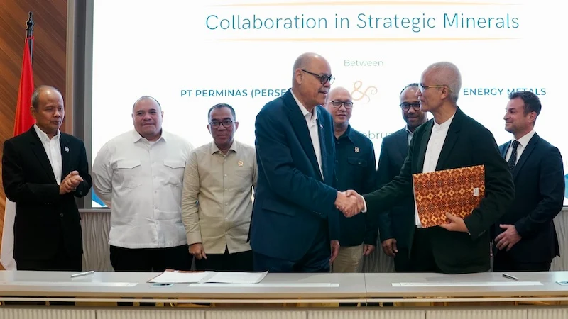 Danantara dan Perminas Teken MoU Pengembangan Rantai Pasok Logam Tanah Jarang