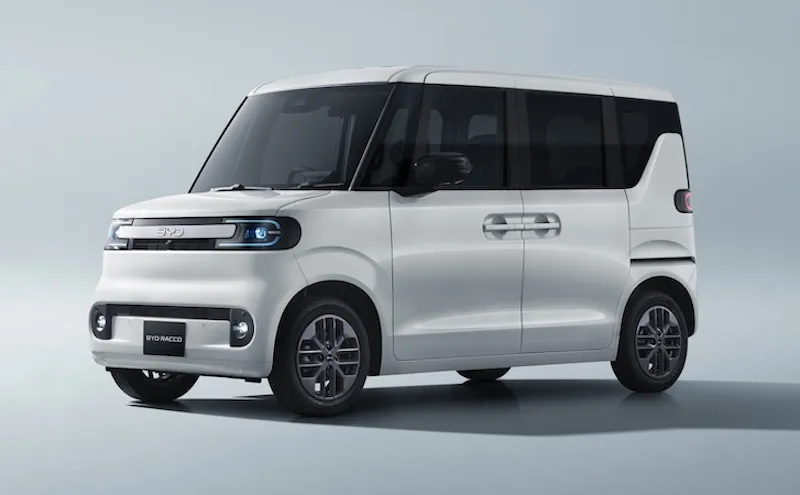 BYD Racco, Kei Car Listrik Baru untuk Jepang