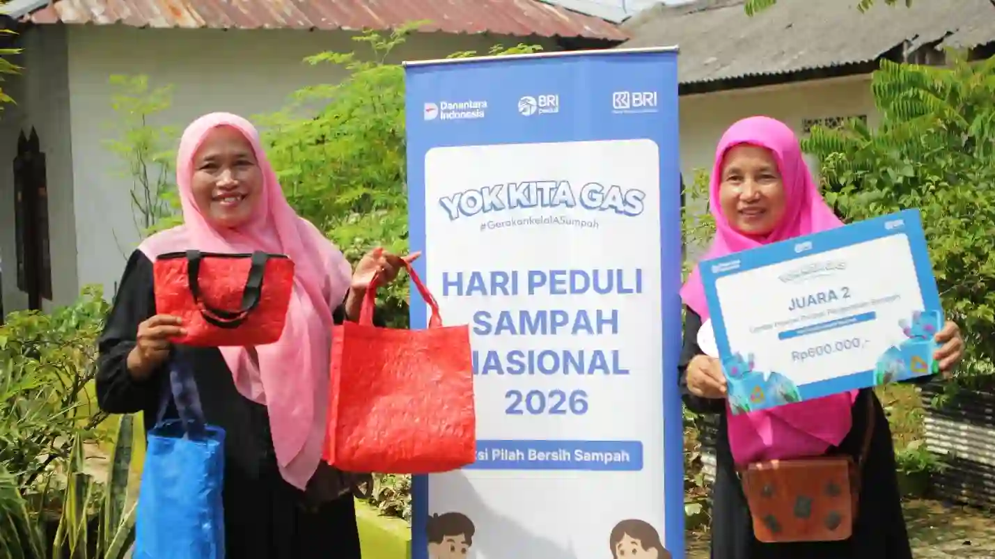 BRI Peduli Perkuat Pengelolaan Sampah Berbasis Masyarakat, ini Hasilnya