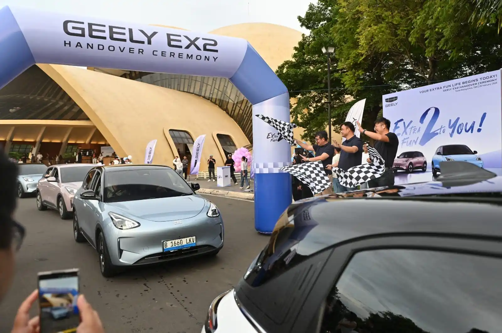 Siap Dipakai Mudik, 5.000 Unit Geely EX2 Diserahkan ke Konsumen
