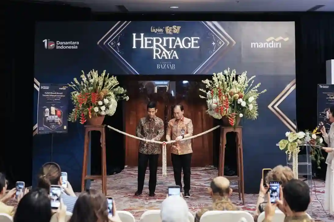 Bank Mandiri Gelar Livin’ Fest Heritage Raya 2026, Dukung Brand Lokal Mendunia