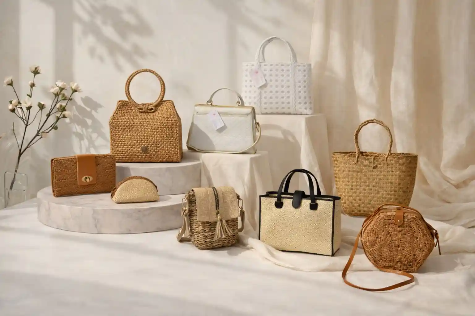 TSDC Bali Bawa Kerajinan Serat Alam Tembus Pasar Global