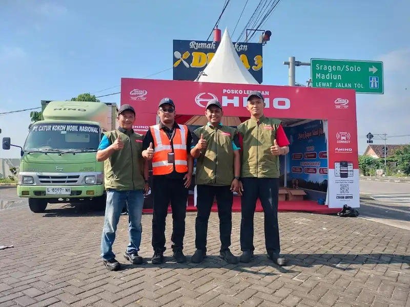 Bengkel dan Posko Mudik Hino di Sumatra-Jawa Mulai Beroperasi