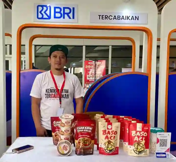 LinkUMKM BRI Bantu Tercabaikan Sukses di Bisnis Baso Aci 