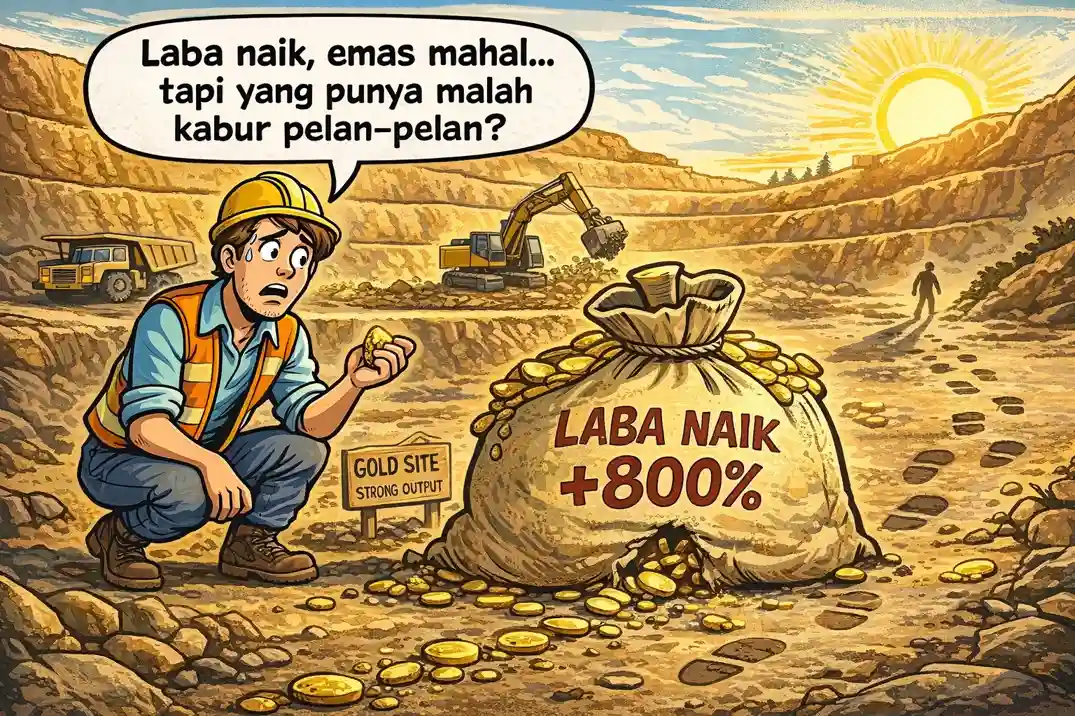 ARCI dan Ilusi Kuatnya Emas, Ketika Angka Bagus tak Cukup Menahan Aksi Jual