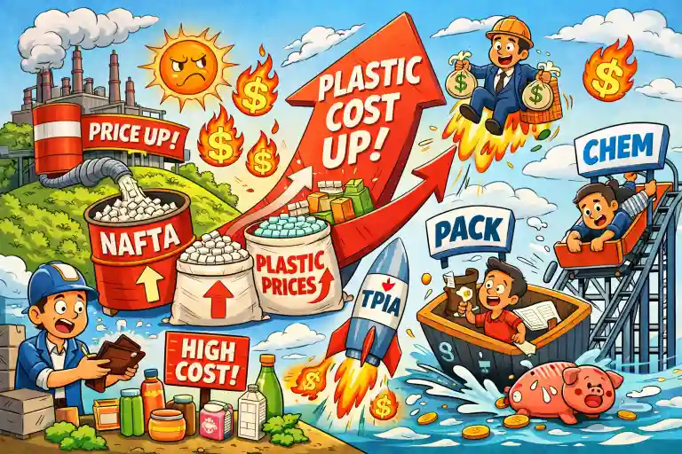 Nafta Naik, Rantai Plastik Tertarik: TPIA Pasang Kuda-kuda, PACK dan CHEM?