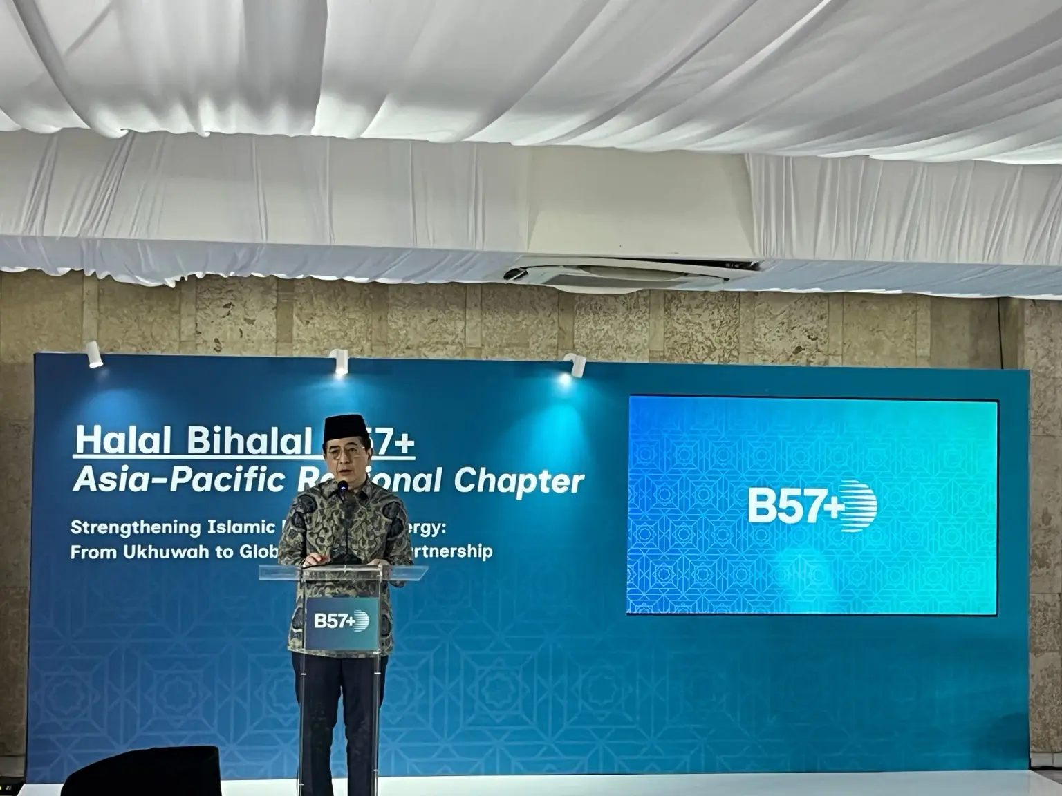 Halal Bihalal B57+, Arsjad Bidik Peran Indonesia Jadi Hub Ekonomi Halal Global