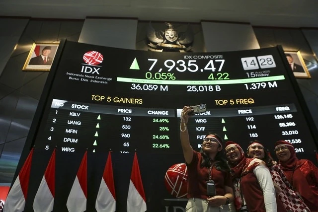 GOTO Lompat 5 Persen, IHSG Naik Tipis di Sesi I