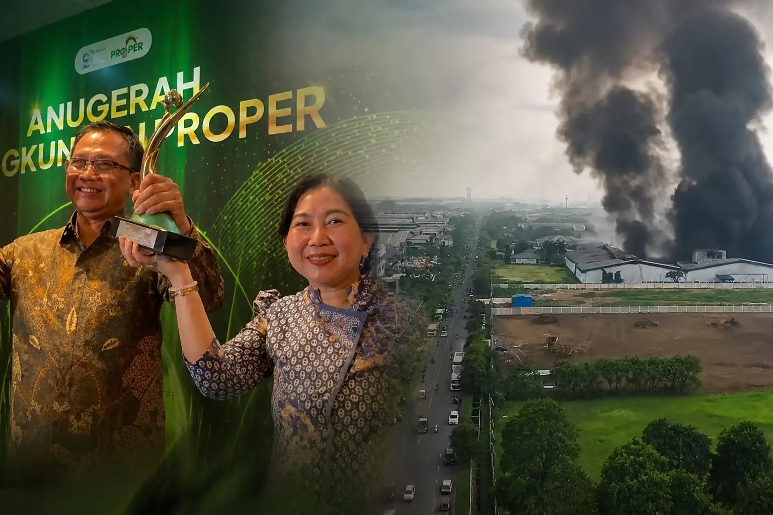 Misteri PROPER Hijau Jababeka (KIJA), Aksi Seremoni yang Menutupi Borok Emisi Industri