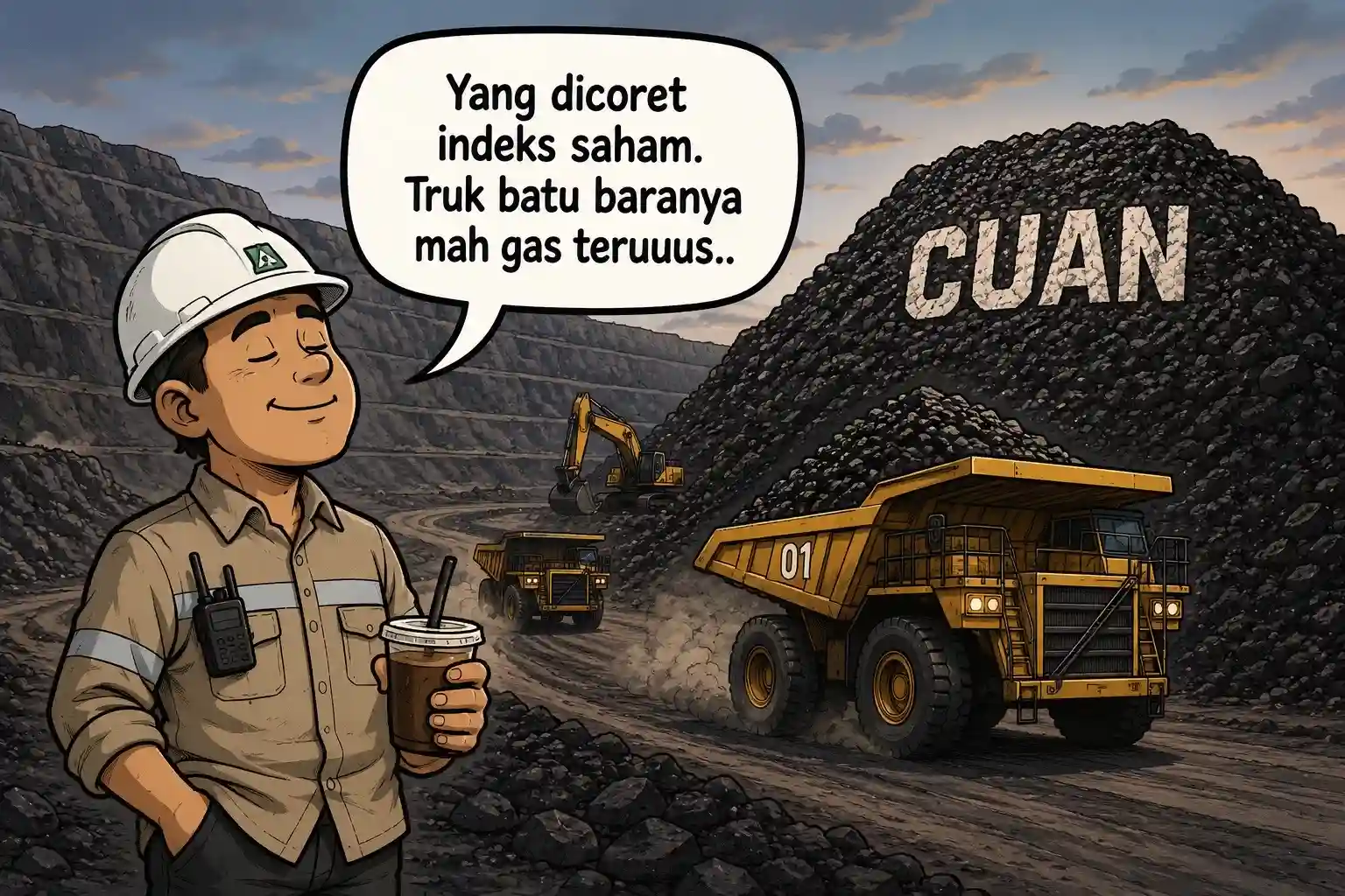CUAN Ambruk Digebuk MSCI, Bagaimana Proyeksi Harga Berikutnya?