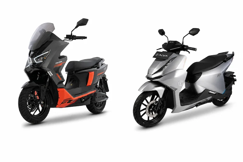 Jelang Pemberian Subsidi, Adu Motor Listrik Polytron Fox 350 Vs Alva N3