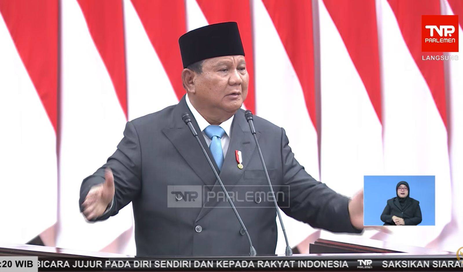 Ingatkan Sejarah, Prabowo Soroti Bangsa Kaya dari Hasil Merampas