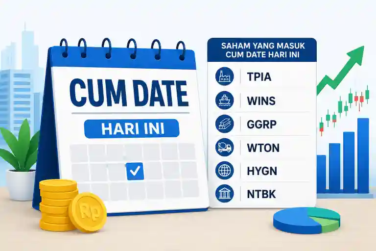 TPIA dan WINS Masuk Cum Date, ini Besarannya 