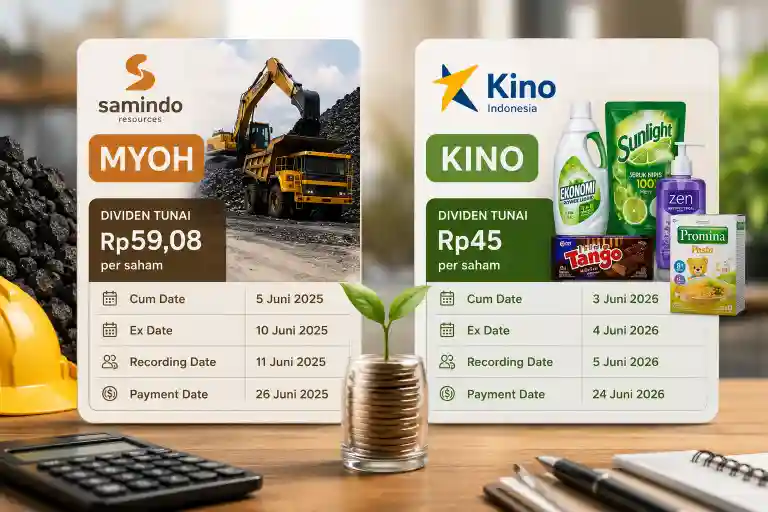 MYOH dan KINO Tebar Dividen di Juni, Catat Cum Date-nya