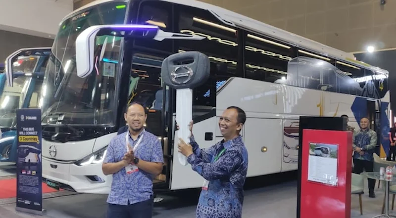 DAMRI Tambah 10 Bus Baru untuk Jalur 3 Negara ASEAN