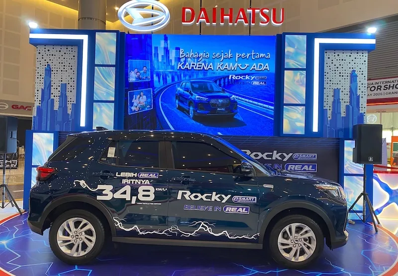 Rocky Hybrid jadi Andalan Daihatsu di Ajang IIMS Surabaya