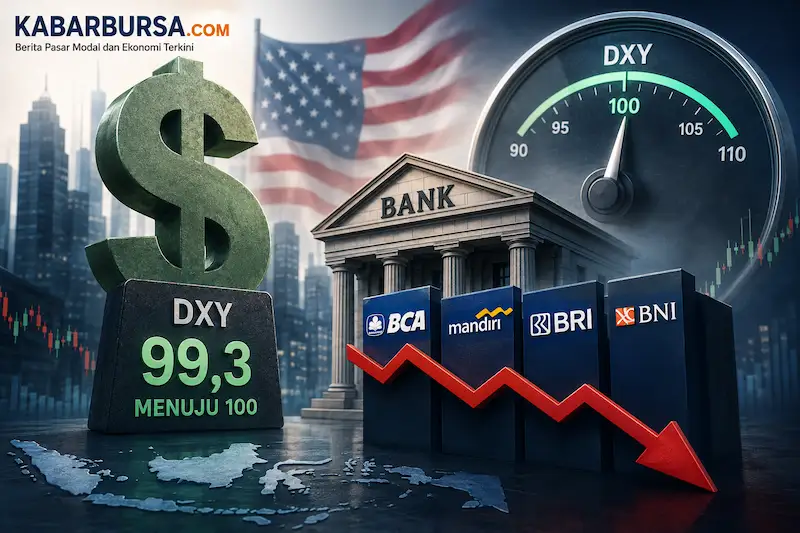 Saham Bank Besar Disebut jadi Korban Awal Penguatan Dolar
