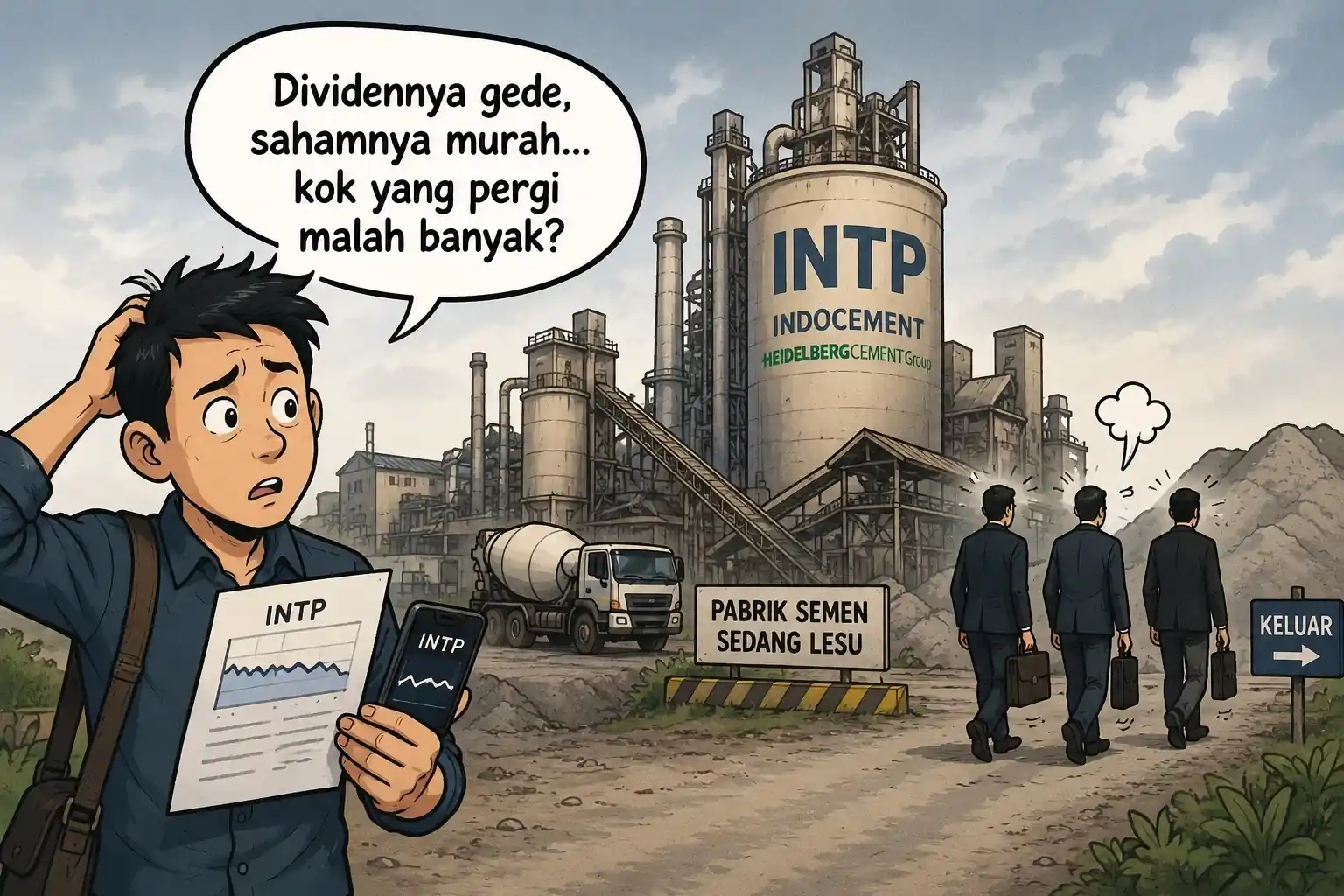 Dividen Yield Nyaris 10 Persen, Mengapa Asing Ramai Melepas INTP?