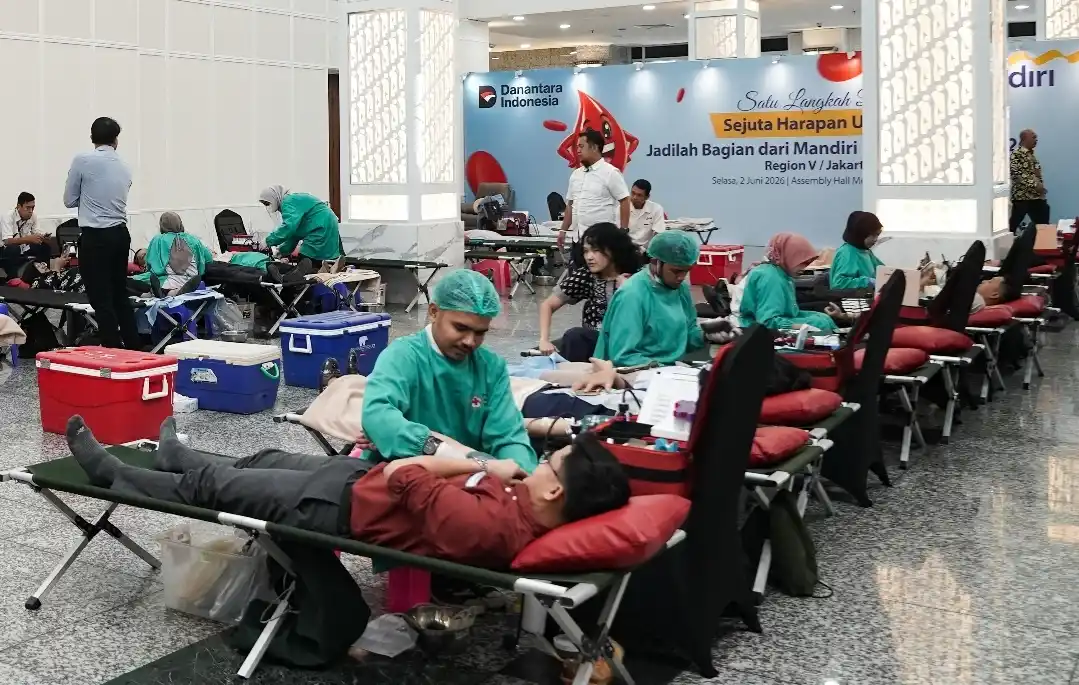 Bank Mandiri Rangkul 4.850 Pendonor Jelang HUT ke-28
