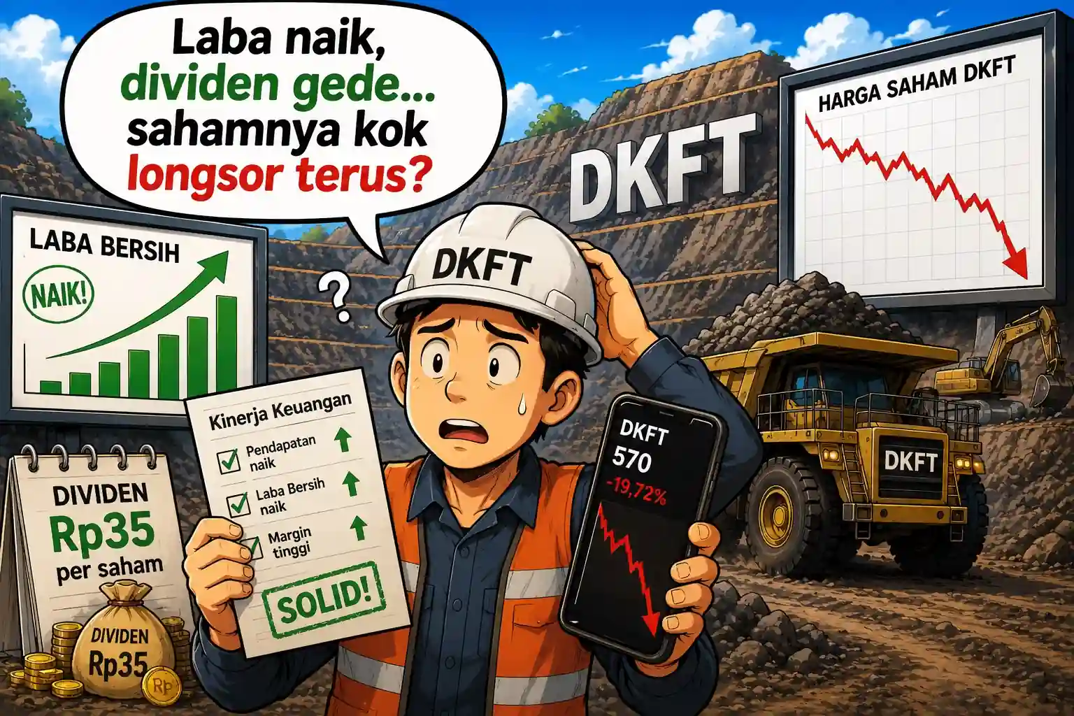 DKFT Dibuang Asing saat Laba Melonjak, Peluang atau Alarm Bahaya?