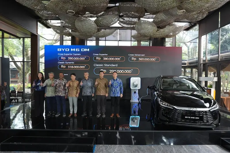 BYD M6 DM Resmi Dijual Mulai Rp298 Juta, Apa Keistimewaannya?