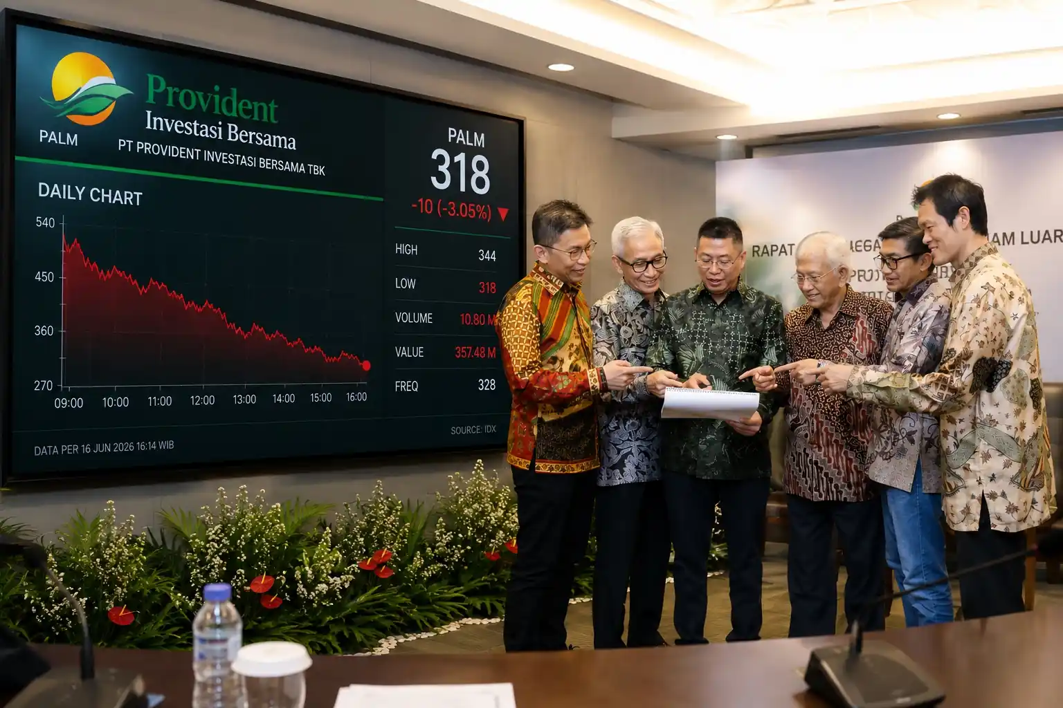 Jelang RUPS, Pasar Angkat Kaki dari Saham PALM Meski Laba Triliunan