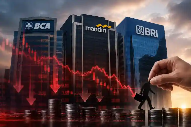 Net Sell Asing Rp449,83 Miliar, Big Banks jadi Sasaran Jual 