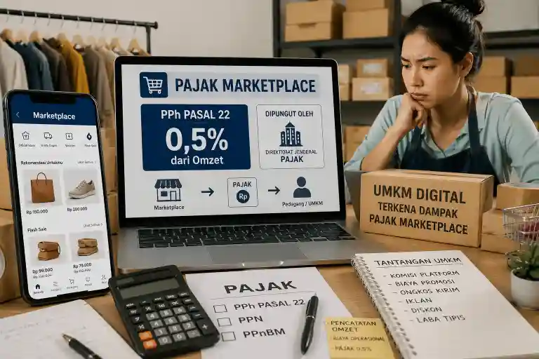 Pajak Marketplace Resmi Berlaku, Ekonom Soroti ini