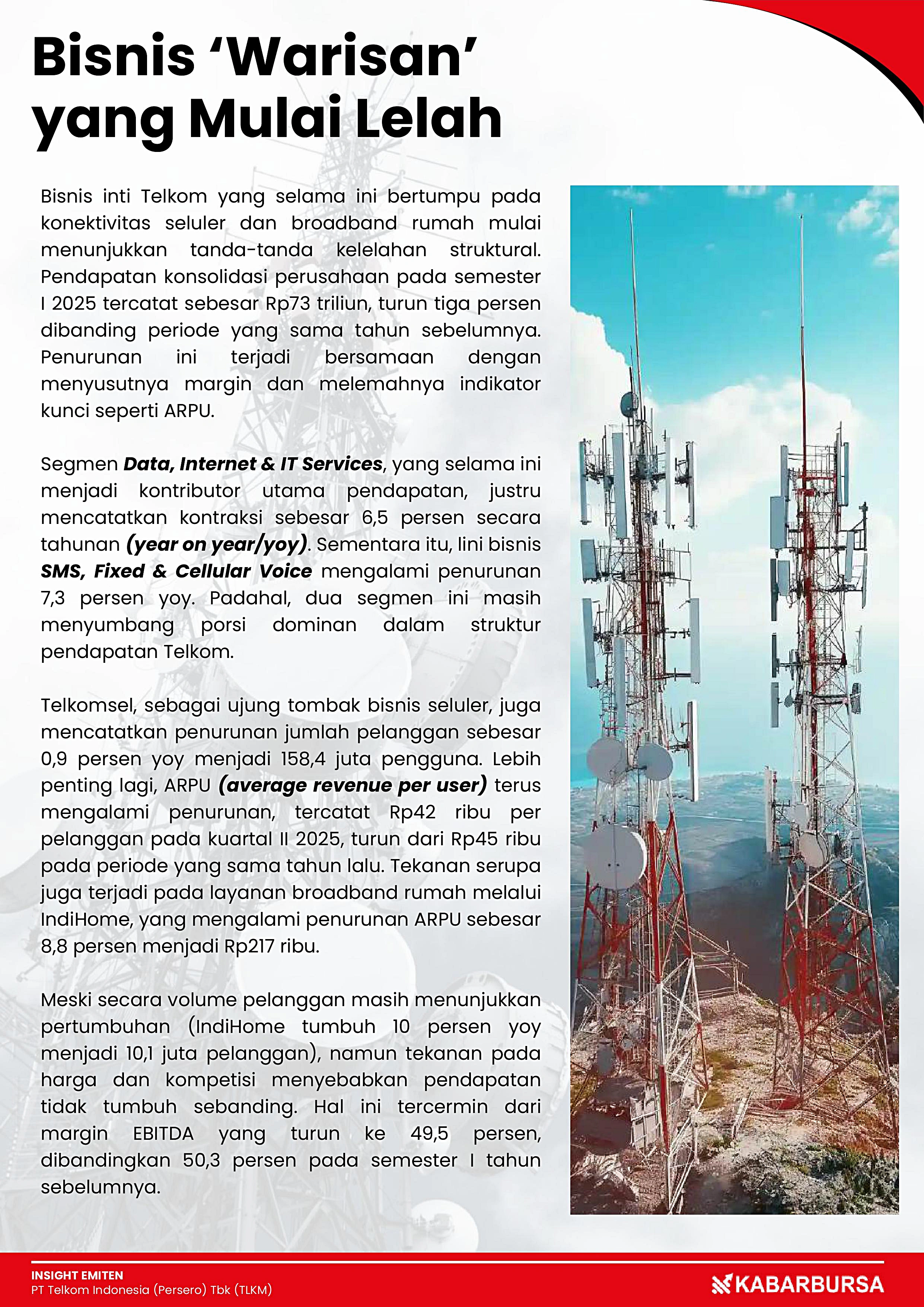 Jalan Telkom (TLKM) Bidik Value-Oriented Digital Infrastructure